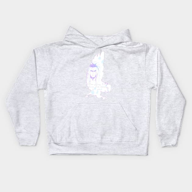 White Owl Kids Hoodie by LVBart